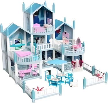 213-Piece Frozen Dream Garden Villa Toy Set